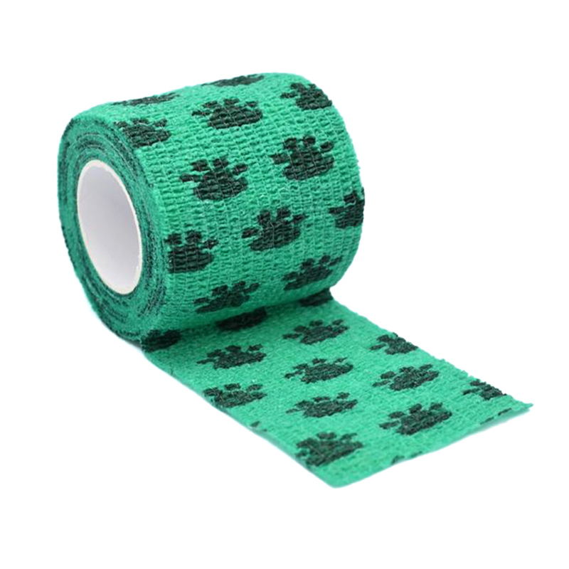 ผ้าพันแผลยืดหยุ่นแบบมีกาวในตัวผ้าฝ้ายแท้เพื่อการใช้งานที่รวดเร็วและง่ายดายทุกที่