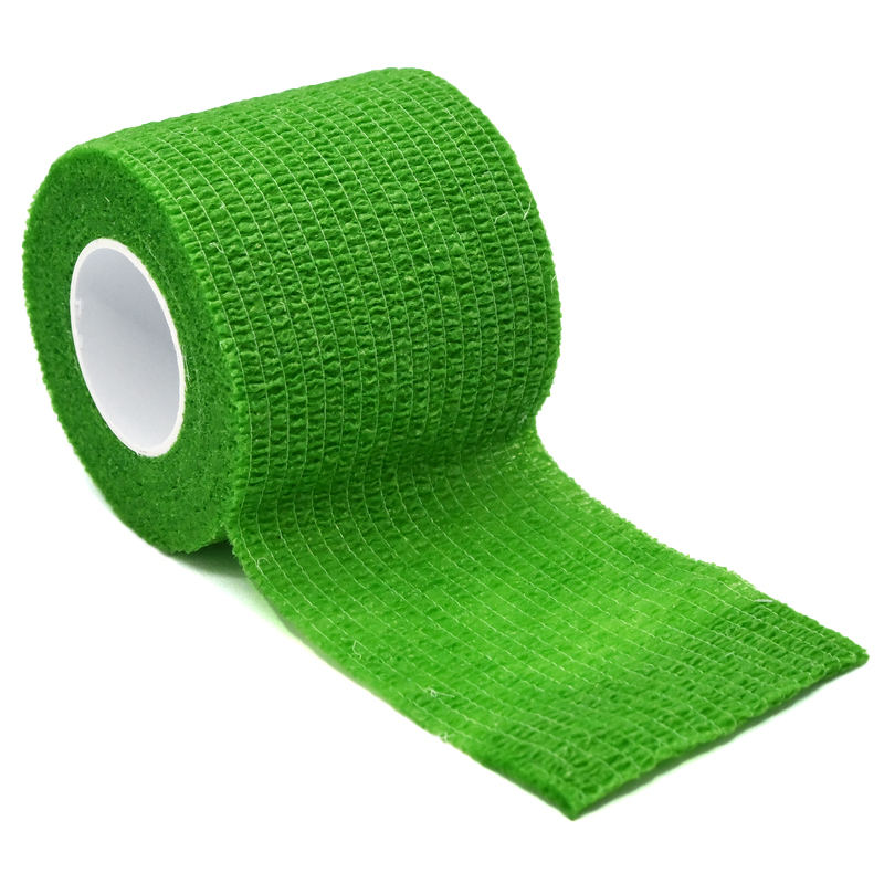 ผ้าพันแผลเหนียวทางการแพทย์แบบมีกาวในตัวอเนกประสงค์ในสีต่างๆ