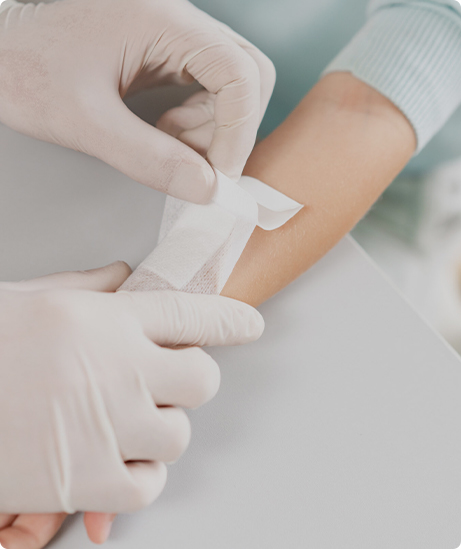 การดูแลบาดแผล