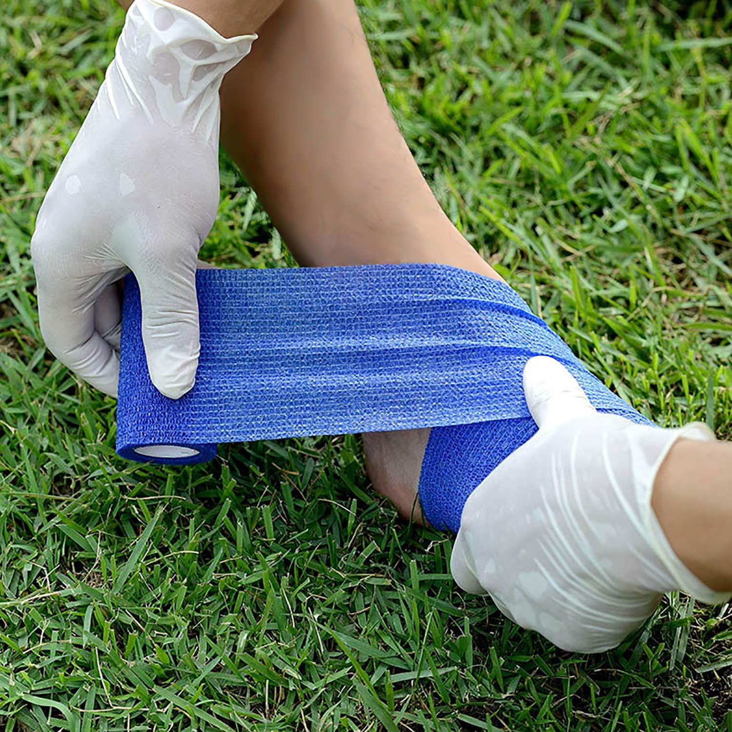 ผ้าพันข้อเท้าสี