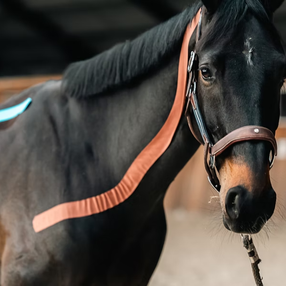 เทปกายภาพคงที่สำหรับม้า